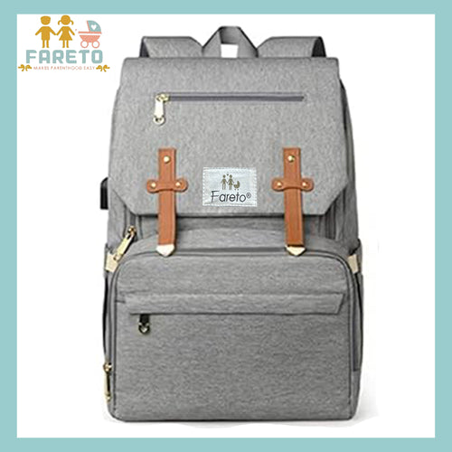 Fareto Premium Quality Diaper Bag for Mother, Multipurpose Stylish Diaper Bag (Pack Of 1)