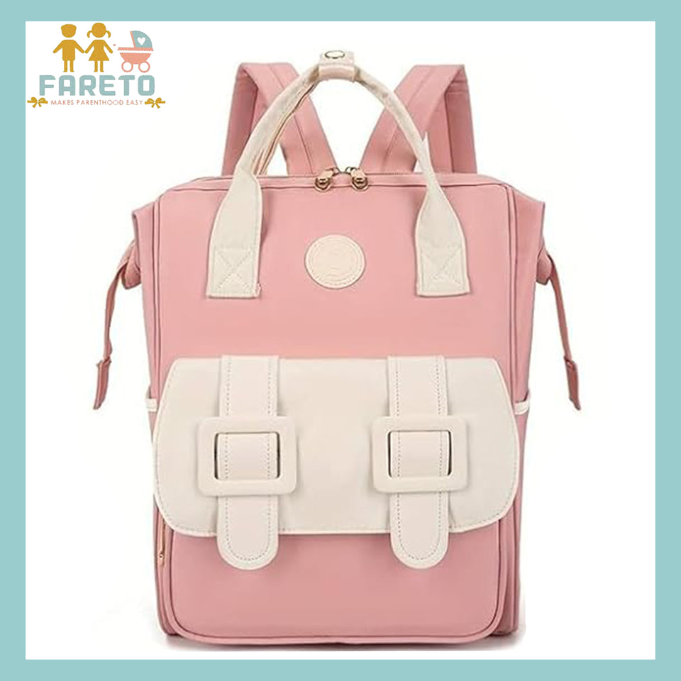 FARETO PREMIUM QUALITY DIAPER BAG FOR MOTHER, MULTIPURPOSE STYLISH DIAPER BAG (PACK OF 1)