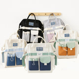 Fareto Diaper Tote Bags for Mothers for Travel - Diaper Tote Bag - Stylish Maternity Bag (Pack Of 1)(F673)