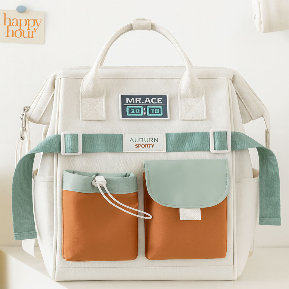 Fareto Diaper Tote Bags for Mothers for Travel - Diaper Tote Bag - Stylish Maternity Bag (Pack Of 1)(F673)