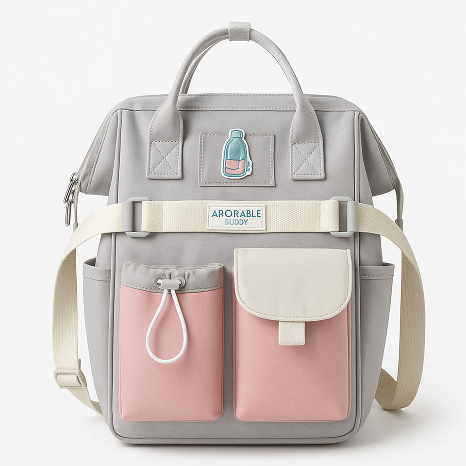 Fareto Diaper Tote Bags for Mothers for Travel - Diaper Tote Bag - Stylish Maternity Bag (Pack Of 1)(F673)