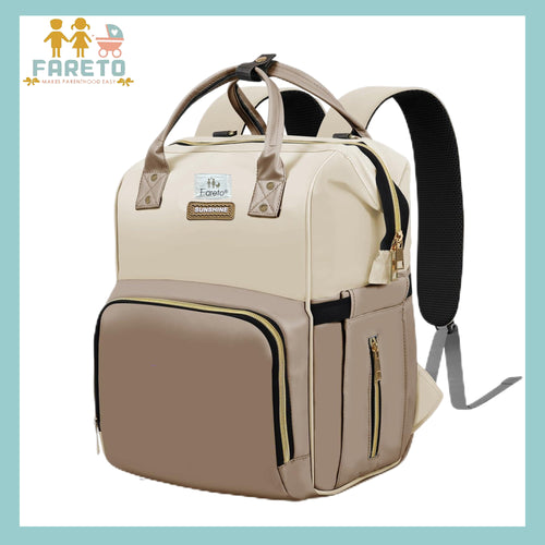 FARETO PREMIUM QUALITY DIAPER BAG FOR MOTHER, MULTIPURPOSE STYLISH DIAPER BAG (PACK OF 1)