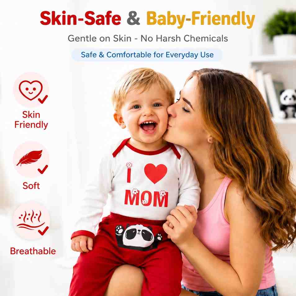 Fareto New Born Baby Daily Wear T-shirts Pyjama Sets (Pack of 5 )(F406)