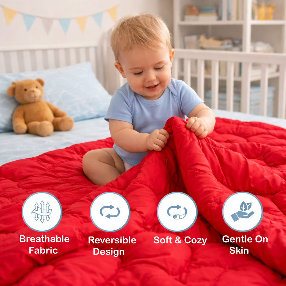 Fareto Baby Kids Super Soft Premium Quality Comforter 147*106 CM (0-8 Years)(F215)