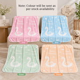 FARETO BABY SUPER SOFT 100% COTTON MUSLIN 6 LAYER BLANKET FOR (0-4 YEAR)(PACK OF 1)(SIZE.100* 100CM)(F801)