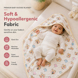FARETO BABY KIDS SUPER SOFT PREMIUM QUALITY WINTER BLANKET ( PACK OF 2)(Size:75CM*60CM) (0-6 MONTHS)(F393)