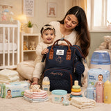 Fareto Premium Quality Diaper Bag for Mother, Multipurpose Stylish Diaper Bag (Pack Of 1)(F488)