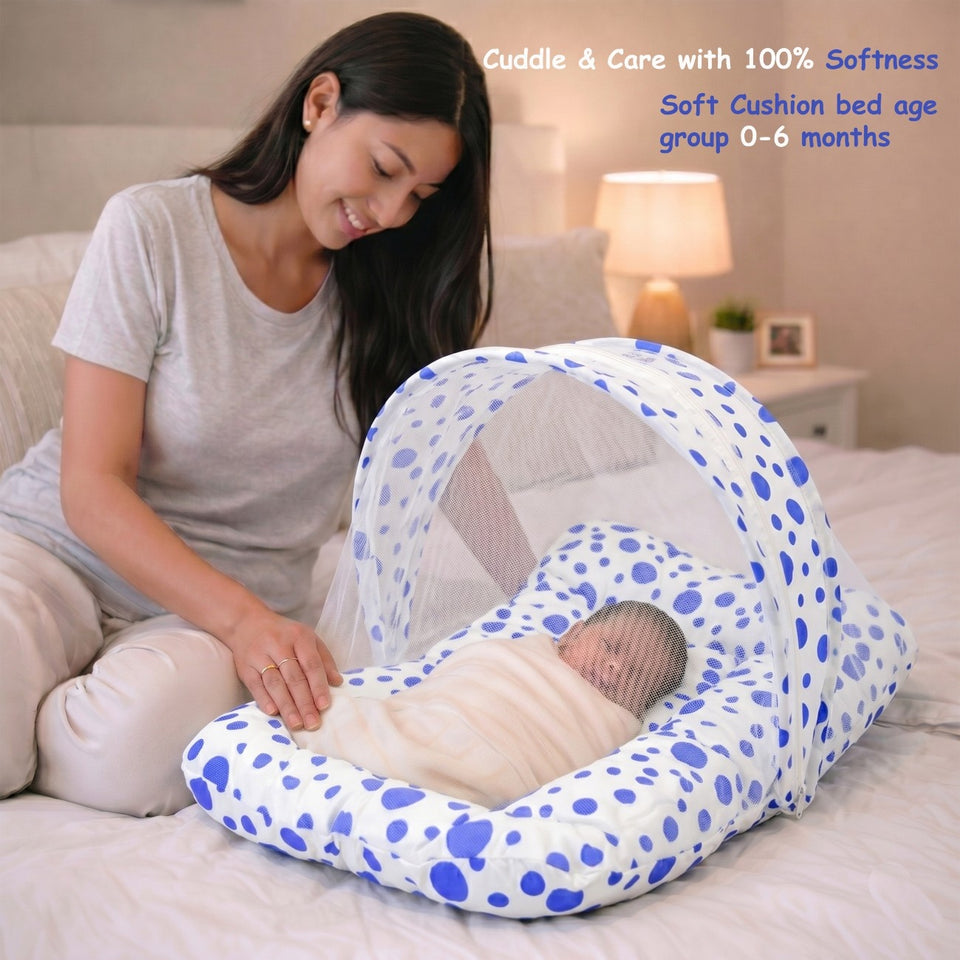 Fareto Baby Polka Dots Complete Sleeping Essential All in One Pack(0-6 Months)(F157)