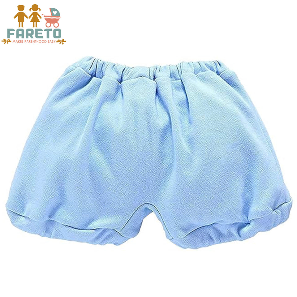 Fareto Baby Unisex Comfortable & Regular Fit Cotton Brief Innerwear Panty Underwear Bloomers for Kids, Baby boy and Girl ( Pack of 6)