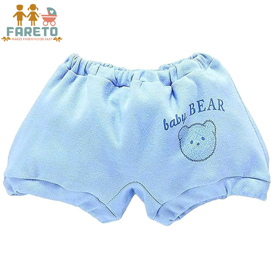 Fareto Baby Unisex Comfortable & Regular Fit Cotton Brief Innerwear Panty Underwear Bloomers for Kids, Baby boy and Girl ( Pack of 6)