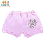 Fareto Baby Unisex Comfortable & Regular Fit Cotton Brief Innerwear Panty Underwear Bloomers for Kids, Baby boy and Girl ( Pack of 6)