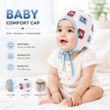 Fareto New Born Baby Boys and Girls Soft Double Layer Cap(Pack of 6)(F466)
