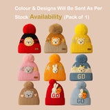 Fareto Premium Baby Woolen Cap – Soft, Warm & Comfortable (Pack of 1)(F667)