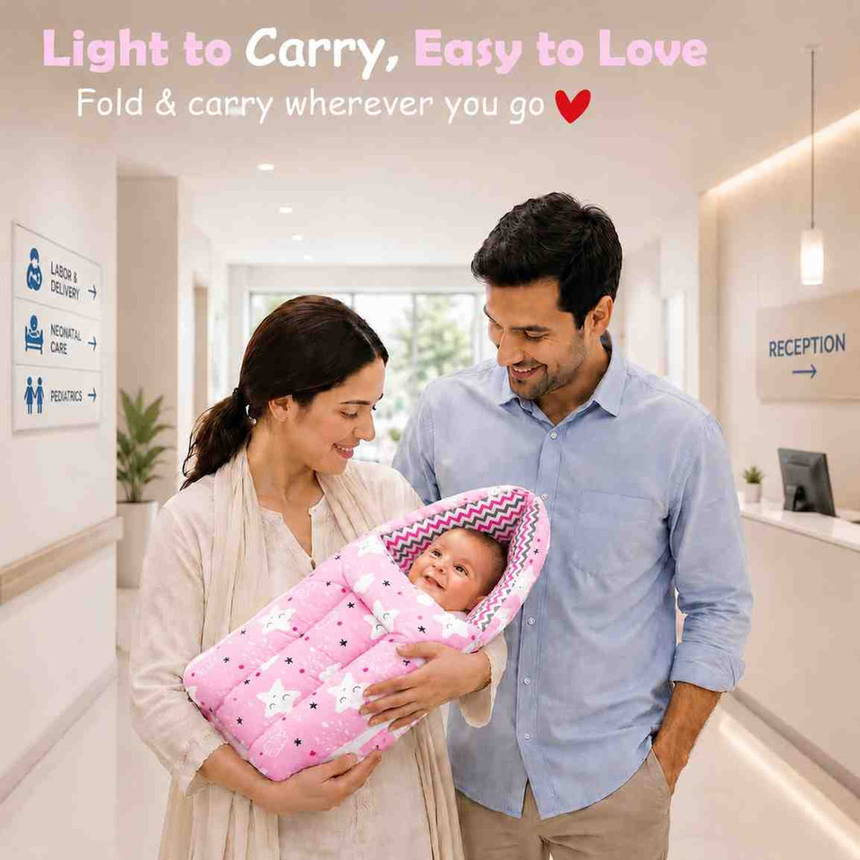 Fareto Complete Bedding Set essentials Combo For Baby (0-6 Months)(F101)