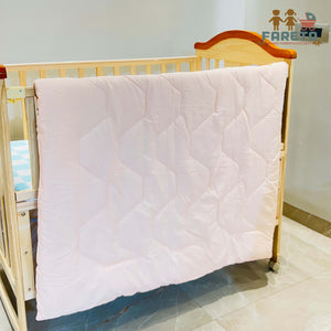 Fareto Baby Kids Super Soft Premium Quality Comforter 147*106 CM (0-8 Years)(Cream Comforter)