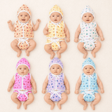 Fareto New Born Baby Premium Quality Clothing Set (0-2 Months)(Pack of 6)(F548)