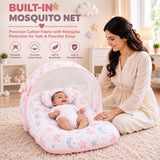 Fareto Premium Complete Baby Bedding Set Essentials Combo – Soft & Comfortable Bedding Kit For Newborns (0–6 Months)(F808)