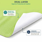 Fareto New Born Baby 100% Waterproof Dry sheets (Pack of 4) (64cm*50cm)(F172)