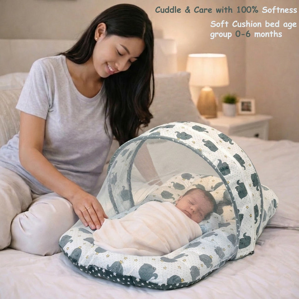 Fareto Complete premium Bedding Set essentials Combo For Baby (0-6 Months)(F783)