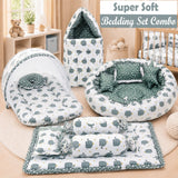 Fareto Complete premium Bedding Set essentials Combo For Baby (0-6 Months)(F783)