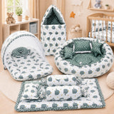 Fareto Complete premium Bedding Set essentials Combo For Baby (0-6 Months)(F783)