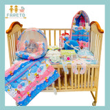 Fareto New Born Baby Summer Hospital Essentials 62in1 (0-6M)