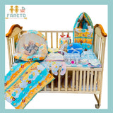 Fareto New Born Baby Summer Hospital Essentials 62 in 1 (0-6M)