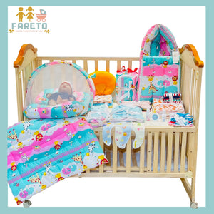 FARETO NEW BORN BABY SUMMER HOSPITAL ESSENTIALS 62IN1 (0-6M)