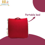 Fareto Baby bedding Essentials 1 Nest | 1 Mattress with net | 1 Carry bed | 1 Bolster set | 1 Carry bag | 1 Portable bed | 1 Feeding pillow | 1 Blanket (0-6M)