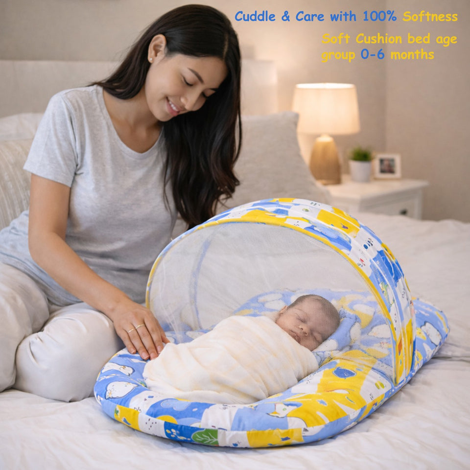 Fareto Baby Semi Winter Essential Combo For New Born | Gift Pack | Baby Products | Maternity Essentials | Bedding Set (50 Items)(0-6 Months)(F793)