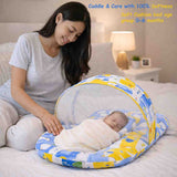 Fareto Baby Semi Winter Essential Combo For New Born | Gift Pack | Baby Products | Maternity Essentials  (66 Items)(0-6 Months)(BLUE FOX )(F414)