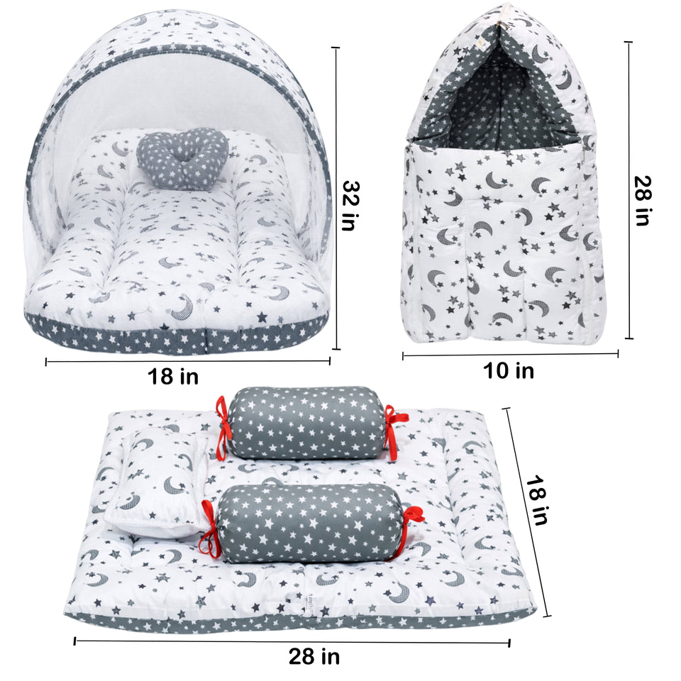 Fareto New Born Baby Summer Hospital Essentials 62 in 1 (0-6M)(F726)