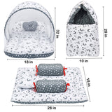 Fareto New Born Baby Summer Hospital Essentials 62 in 1 (0-6M)(F726)
