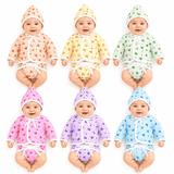 Fareto New Born Baby Premium Quality Clothing Set (0-2 Months)(Pack of 6)(F760)