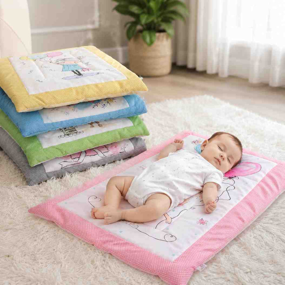 FARETO NEW BORN BABY HAND CARRY BED | GADI |  (0-8 MONTHS)(72*50CM)(F493)