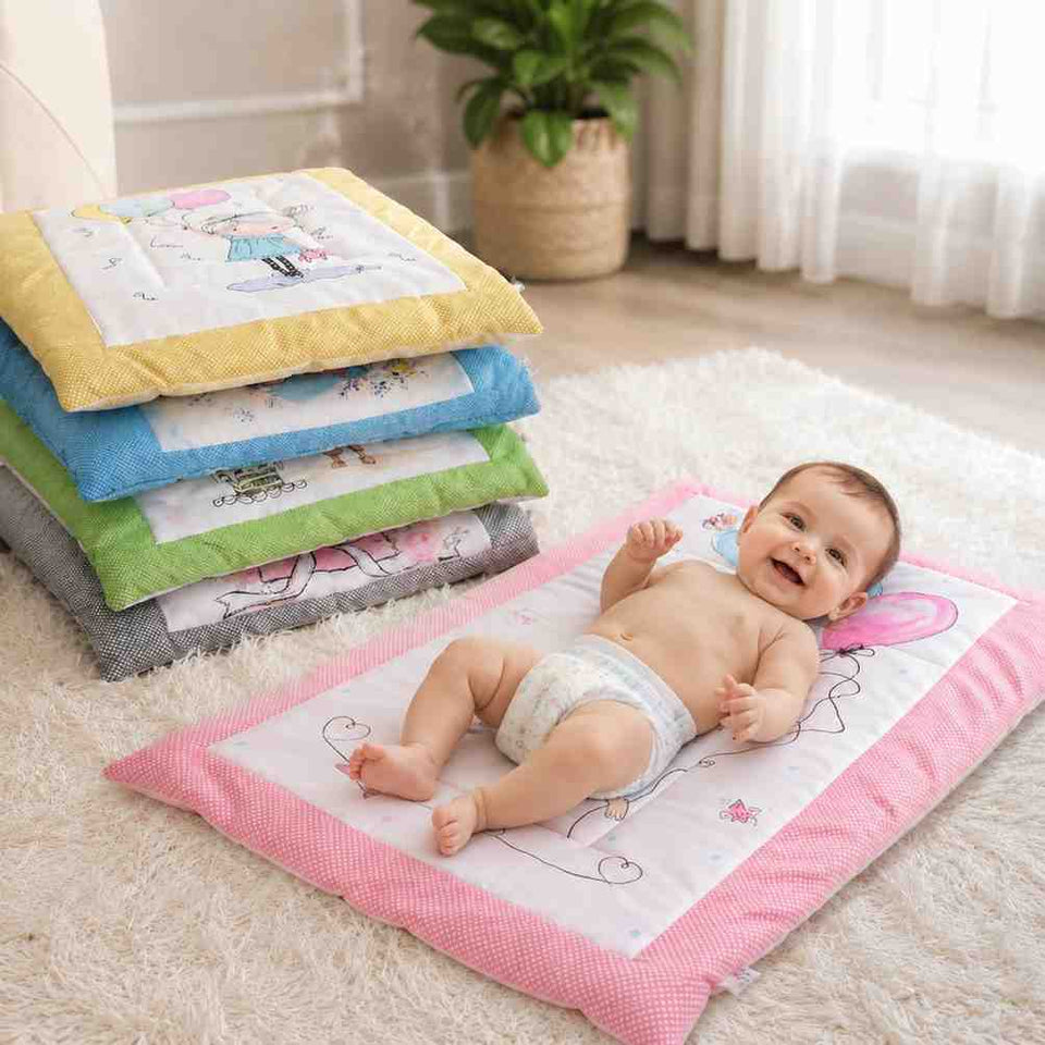 FARETO NEW BORN BABY HAND CARRY BED | GADI |  (0-8 MONTHS)(72*50CM)(F493)