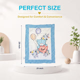 Fareto New Born Baby Premium Quality Mattress with Net & Sleeping Bag & Hand Carry bed(0- 6Months)(F506)