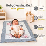 Fareto New Born Baby Premium Quality Mattress with Net & Sleeping Bag & Hand Carry bed(0- 6Months)(F506)