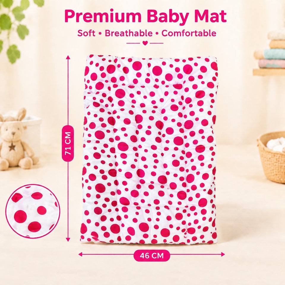 FARETO NEW BORN BABY HAND CARRY BED | GADI | (PACK OF 5) (0-8 MONTHS)(68*48CM)(F447)