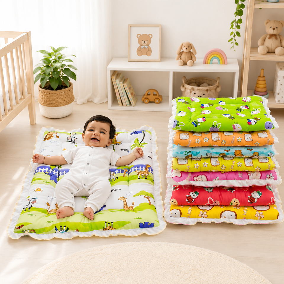 Fareto 7 in 1 New Born Baby Hand Carry Bed Combo Pack (0-12 Months)(F89)
