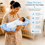 FARETO NEW BORN BABY HAND CARRY BED | GADI | (PACK OF 5) (0-8 MONTHS)(68*48CM)(F447)