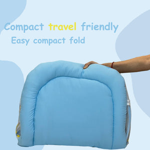 Fareto New Born Baby Premium Quality Mattress With Net, Giffi (0-1 Year)(L:80*B:50CM)(Size-Big)