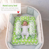 Fareto Complete Bedding Set essentials Combo For Baby (0-6 Months)(Aqua Green)(F167)