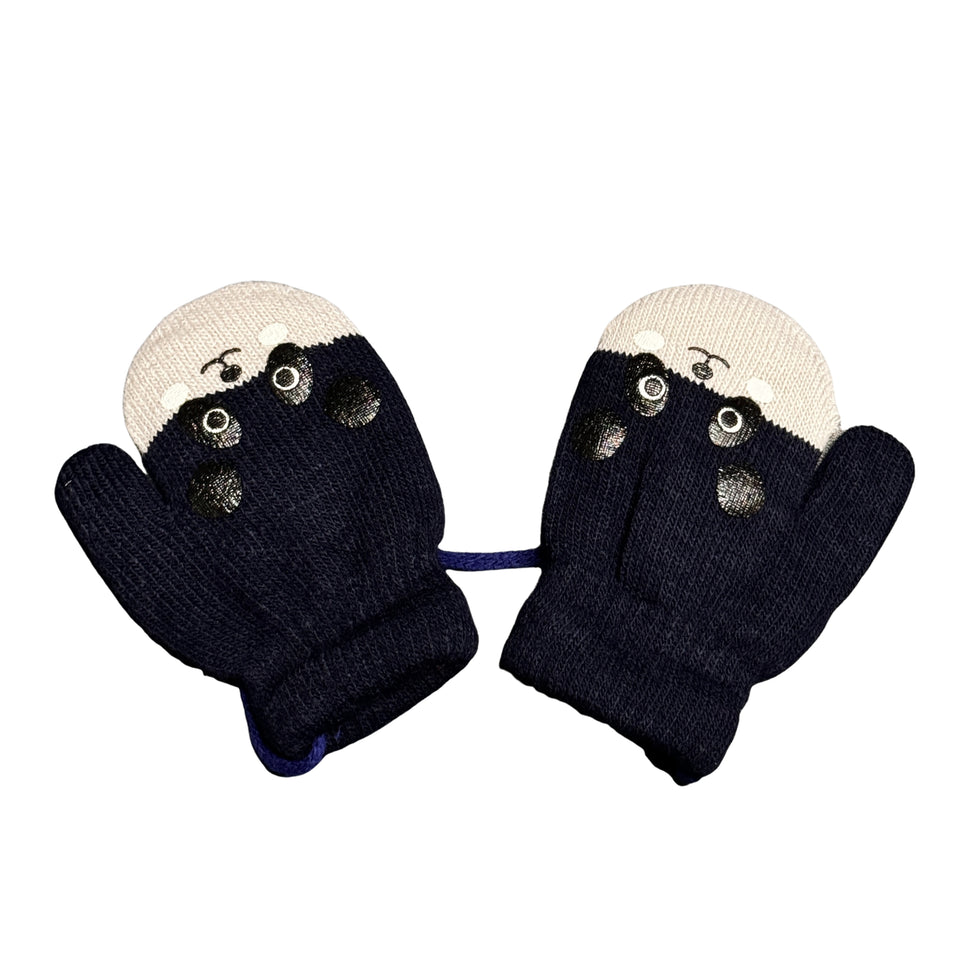 Fareto New Born Baby Winter wollen  Gloves (Pack of 2)( 0-1 Year )