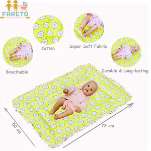 Fareto New Born Baby Hand Carry Bed | Godari | Massage Bed )(72cm*50cm)(0-1 Years)