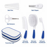 Fareto Newborn Baby Grooming Kit – 6 In 1 High-Quality Infant Care Set with Hair Brush, Comb, Nail Clipper, Scissors & Baby Grooming Essentials – Safe for Boys & Girls(F797)