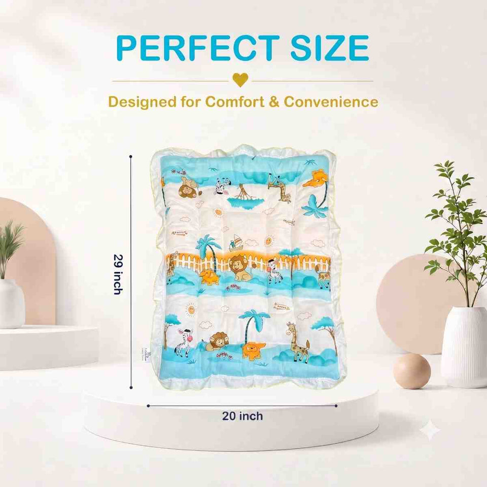 Fareto New Born Baby Hand Carry Bed | Godari | Massage Bed )(0-6 Months)(F117)