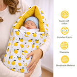 Fareto Combo of Baby Nest | Bed with Net | Carry Bag | 4 Pcs Bedding Set(0-6 Months)(F155)