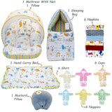 Fareto Premium Quality Baby Summer Essentials 62 in 1 New Combo (0-6Months)(F718)