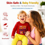 Fareto Baby's Cotton Blend, Cotton T-Shirt and Pants Set.(F56)
